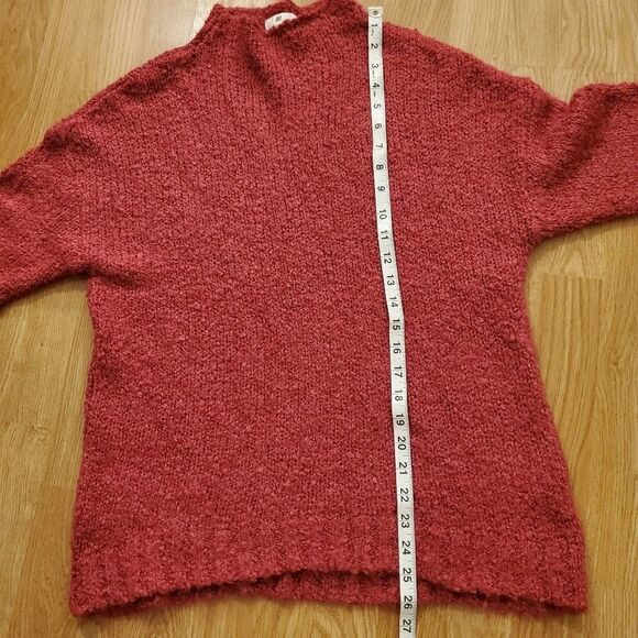 BP. Funnel Neck Bouclé Sweater - Picture 8 of 11